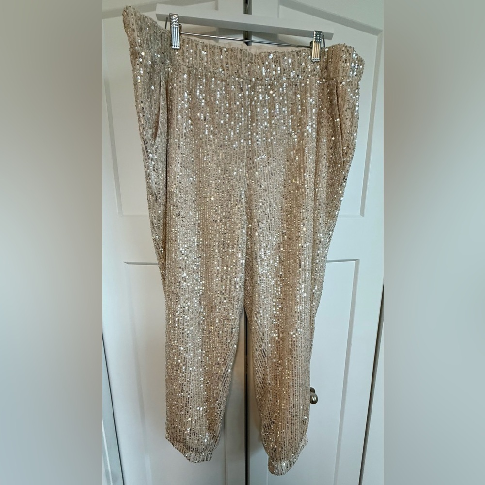 Loft Sequined Women's Jogger Pants